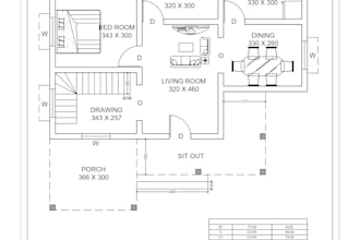 do professional autocad 2d drafting and drawing