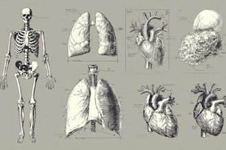 design scientific, medical, educational illustration for you