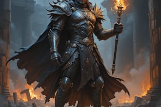 dnd character art and dnd character art