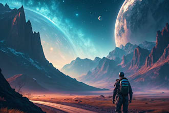 create an incredible sci fi soundtrack for you