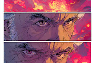 do comics book pages, storyboards, illustrations