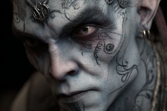 fantasy horror and fantasy horror character