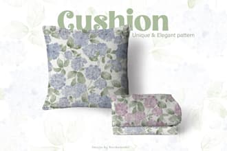 create watercolor seamless pattern for fabric design