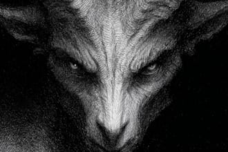 make fantasy horror character and monster art