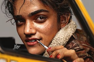 draw realistic pencil portraits, sketch from photos