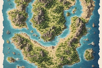 turn your map into fantasy map
