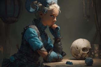 draw your fantasy character