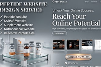 do peptide website, research peptide supplement store, peptide ecommerce website