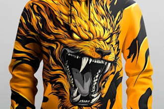 design sublimated hoodie design