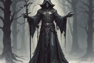fantasy horror and fantasy horror character