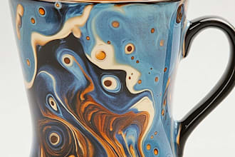 design unique typography coffee mug design
