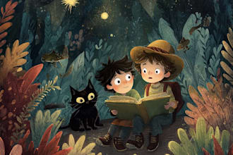 do children picture book illustrations, story illustrations