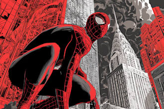 draw comic book illustration graphic novel comic artist