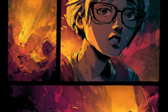 draw a comic page