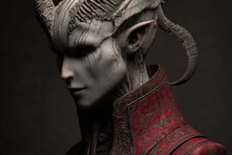fantasy horror and fantasy horror character