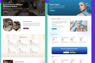 create wordpress site, develop custom wordpress, business website