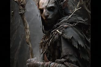 fantasy horror and fantasy horror character
