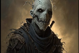 fantasy horror and fantasy horror character