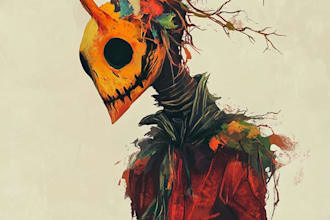 do horror character design
