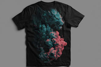 create a tshirt design in modern streetwear style