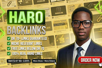 get premium guest post backlinks with expert haro pitches and replies