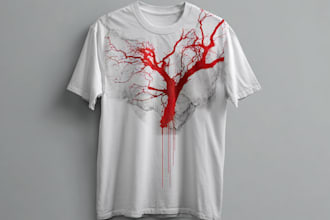 design high end typography for brand and apparel
