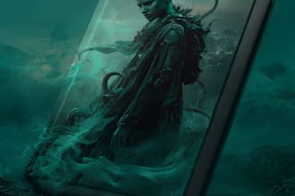 create fantasy, sci fi, horror and dystopian book cover art