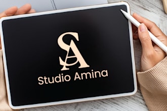 design a modern minimalist logo for your brand