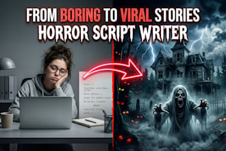 write viral reddit horror stories script for youtube