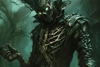 fantasy horror and fantasy horror character