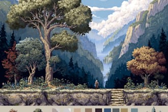2d game mobile art