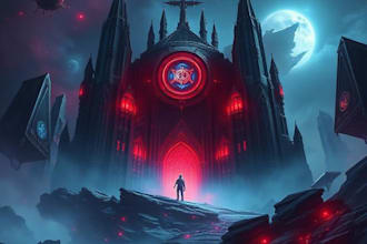 design fantasy, sci fi, horror and dystopian book cover