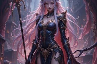 fantasy character art and unique fantasy character