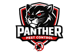 design awesome panther logo with free unlimited revisions