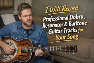 record professional dobro, resonator or baritone guitar tracks for your song