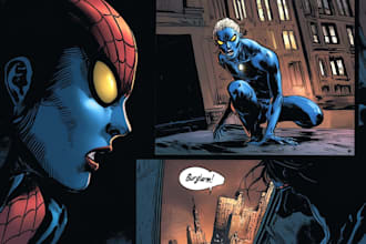 draw a comic book comic book illustration comic page comic