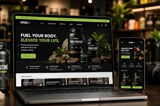 build supplement shopify store research peptide website sarms supplement website