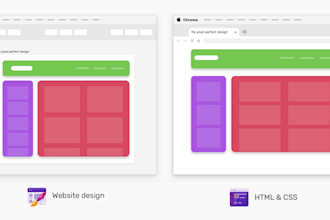 convert figma to wordpress or HTML CSS website