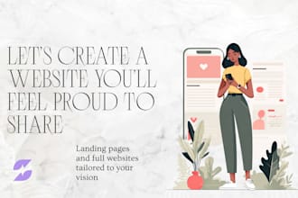 design a beautiful and modern website for entrepreneurs and personal brands