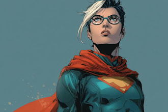 custom superhero portraits bring your hero to life