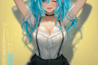create anime, manga art sfw or nsfw