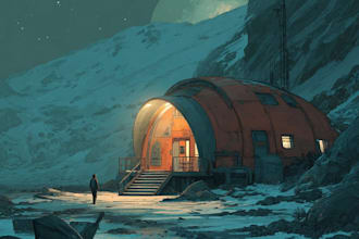 sci fi illustration and sci fi art