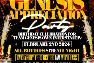 design stunning social media graphics, event flyers and party invitation posters