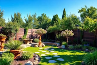 do captivating garden backyard landscape  a landscape architect
