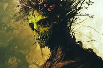 do horror character design