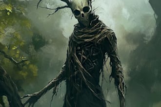 create a horror character