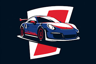design custom automotive logo for your car business
