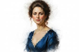 custom portrait art commission