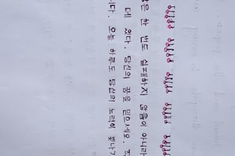 provide professional korean translation and creative writing