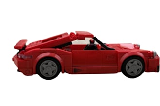 custom 3d lego car, lego sets, lego technic, xml part list with bricklink studio
